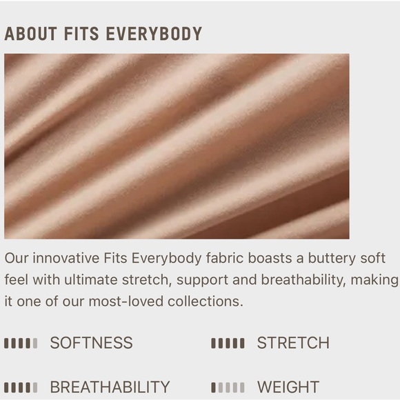 NWOT SKIMS FITS EVERYBODY BANDEAU. Size XS - Picture 8 of 8